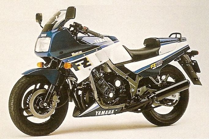 1986 Yamaha FZ750 1FN 